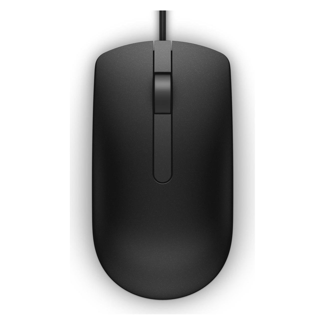 Dell Optical Mouse-MS116 Black (Kabelgebunden) (570-AAJG)