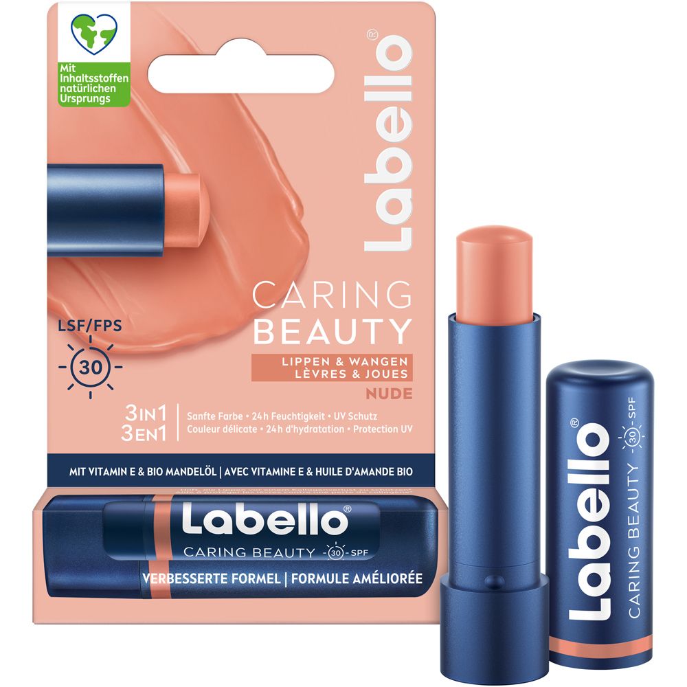 Labello Caring Beauty Nude SPF 30 4,8 g