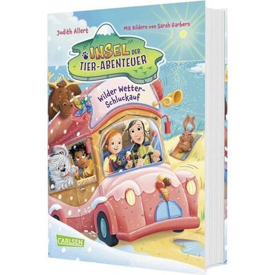 Insel der Tier-Abenteuer 4: Wilder Wetter-Schluckauf, Gebundene Ausgabe von Judith Allert, Carlsen, 978-3-551-65479-3