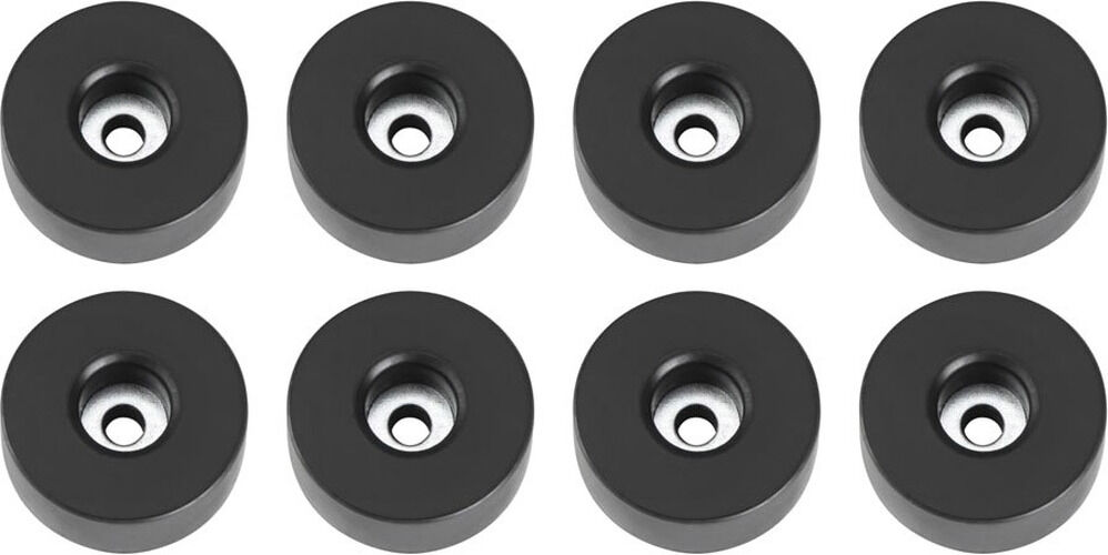 Adam Hall Hardware 4907 M 8 Ah 8er Set Gummifuß 38 X 15 Mm Im Beutel