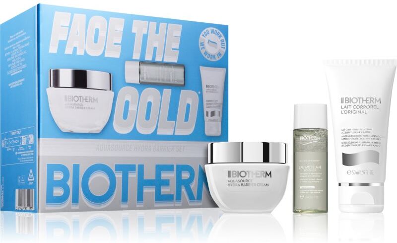 Biotherm Aquasource Hydra Barrier Cream gift set W