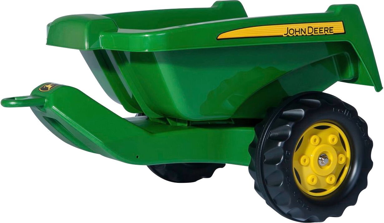 Kinderfahrzeug-Anhänger ROLLY TOYS "John Deere", grün, Spielfahrzeug-Anhänger, KinderB:46,5cm H:34cm L:56cm, Kunststoff, Kinderfahrzeug-Anhänger, für Trettraktoren, B:46,5cm H:34cm L:56cm