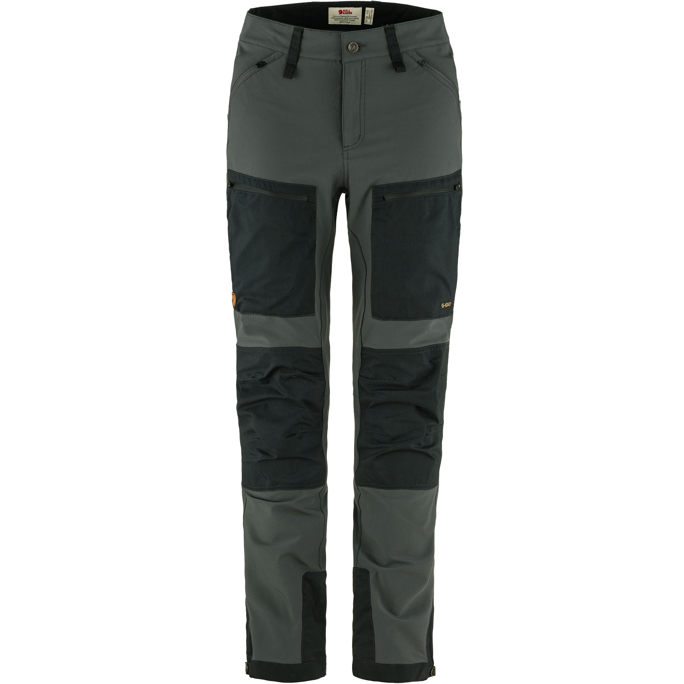Fjällräven Keb Agile Hose Damen Wanderhose grau Größe S Camping Schnell trocknend