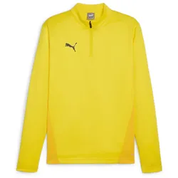 PUMA teamGOAL 1/4-Zip Trainings-Top Herren 07 - faster yellow/puma black/sport yellow S