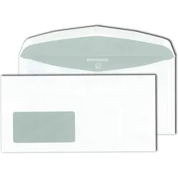 Kuvermatic, Briefumschlag, Kuvertier-Briefhülle m.F.1000ST 80g weiss (229 x 114 mm, 1000x)