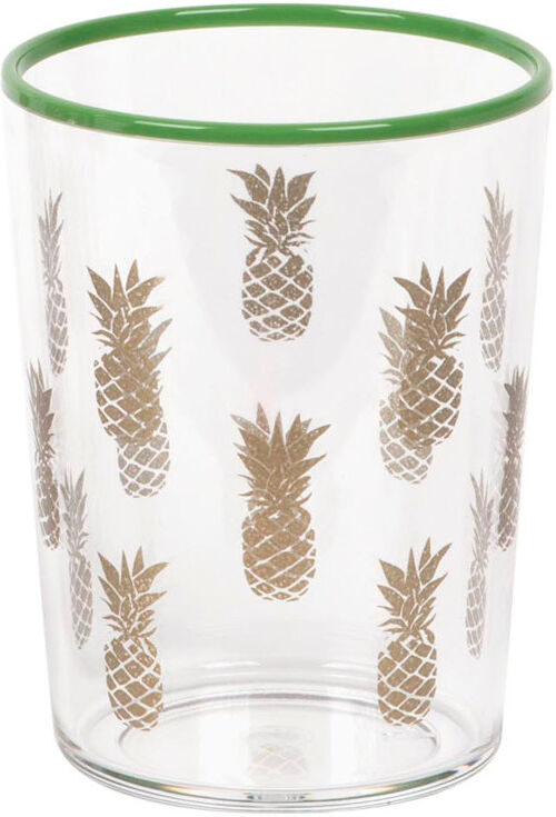 Bay Isle Home Marilag Acrylic Drinking Glass Gold 16.8oz.