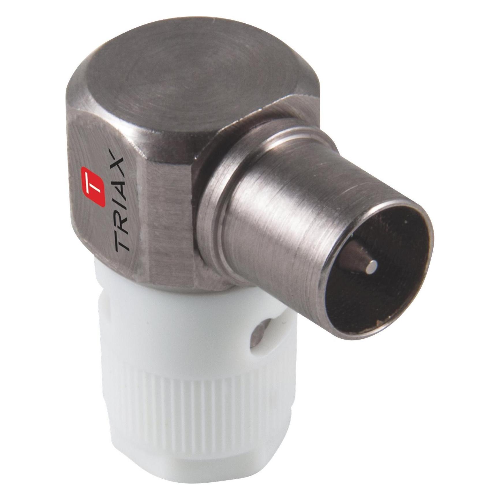 Triax Koaxstecker IEC KOSWI 4 gewinkelt Klasse A+ (Antennenkabel) (154110)