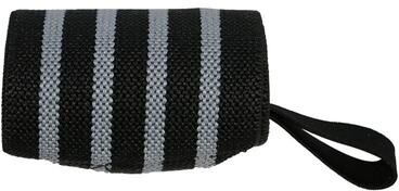 Market Central Wrist Wrap Strength Training Support Strap For Weight Lifting Gym Fitness Workouts gray