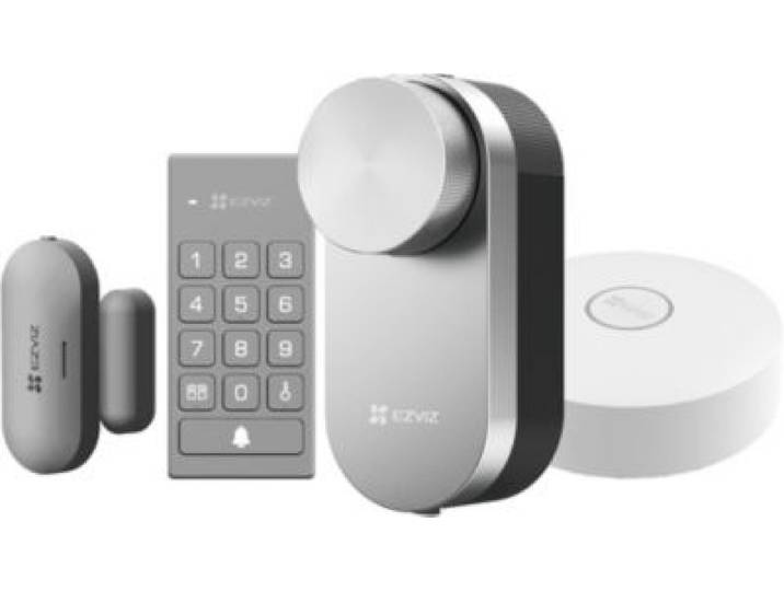 Ezviz - Serrure Connectée Dl01 Pro + Clavier + Hub