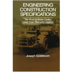 Engineering Construction Specifications, Fachbücher von J. Goldbloom