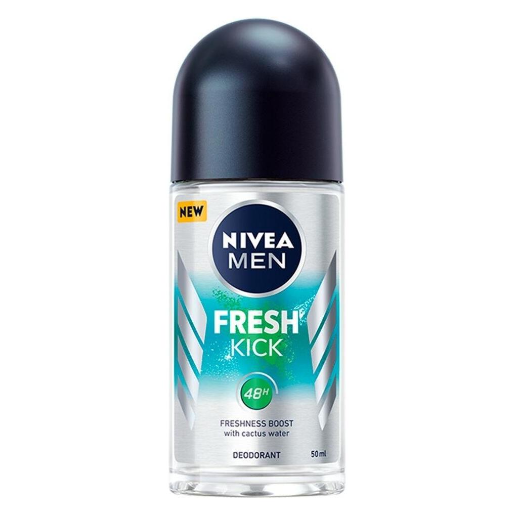 Nivea Men Fresh Kick antiperspirant in a ball 50ml (Roll-on, 50 ml) (5900017078731)