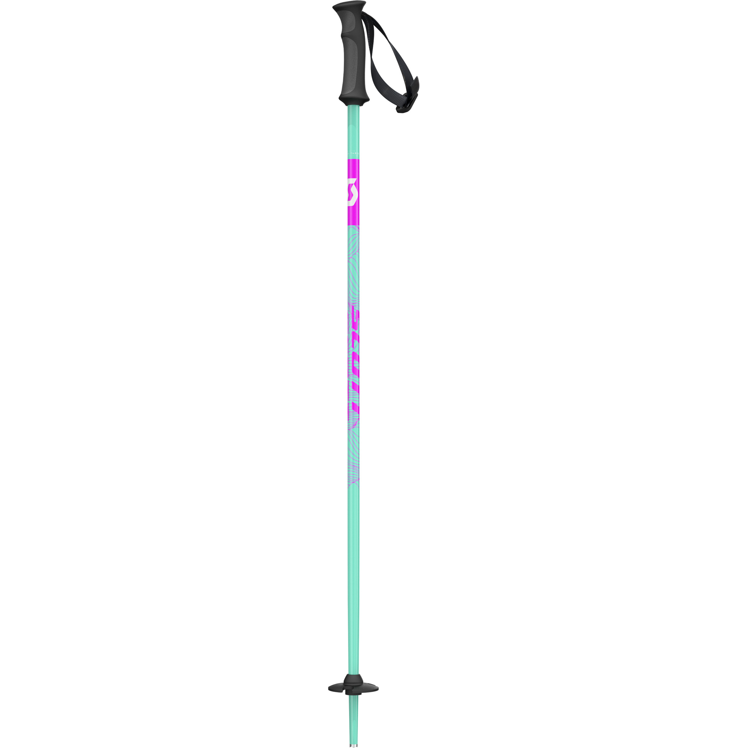 Scott Element Skistöcke Kinder Skistöcke gruen Größe 95cm Skifahren