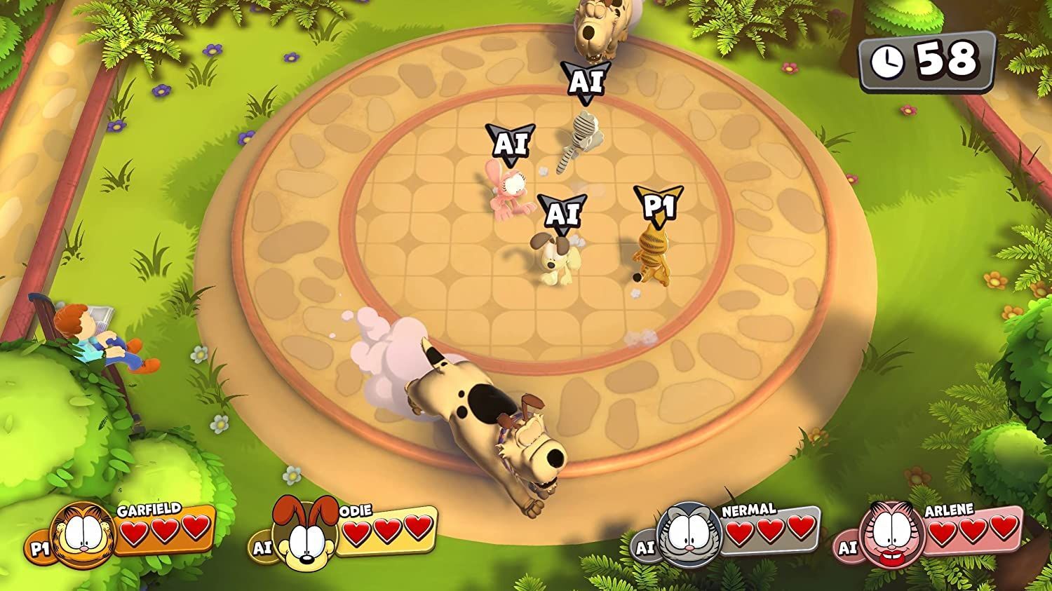 Garfield Lasagna Party PS4