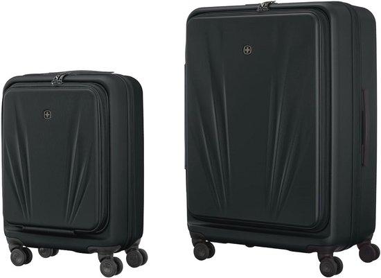 Expandierbares Hartschalen-Reisegepäck mit Rollen - 2-teiliges Set