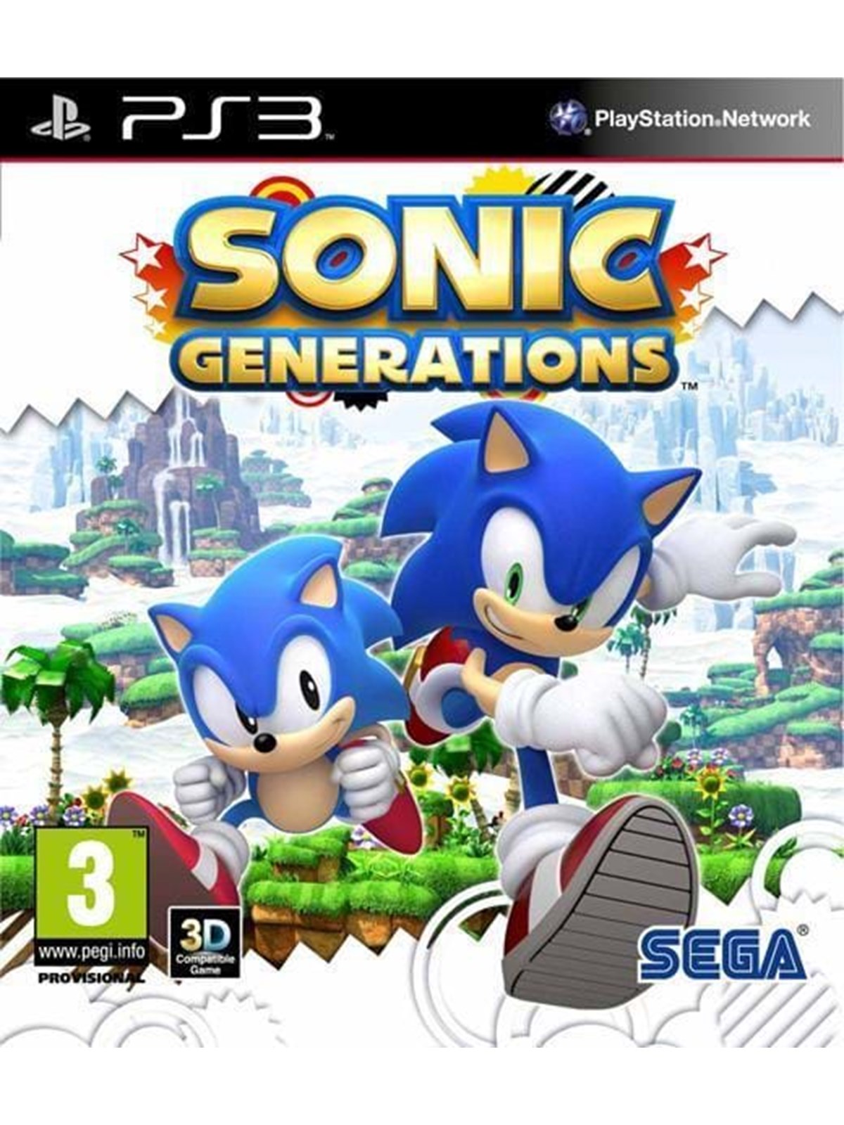 Sonic Generations - Sony PlayStation 3 - Action - PEGI 3