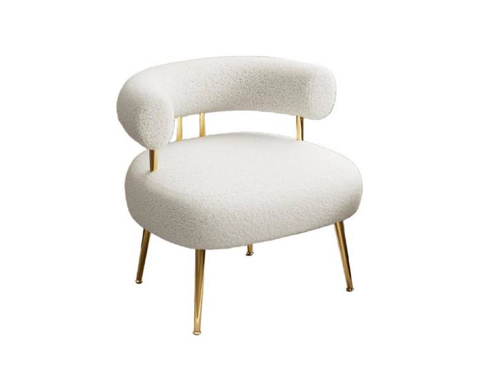 SEYNAR Sessel Teddy-Sessel, Kommodensessel, Komfortsessel, Schaukelstuhl (1-St), Hocker für Kommode oder Ruheplatz, gepolsterter Schlafzimmersessel