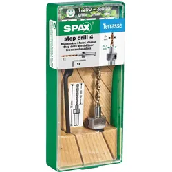 Bohrsenker Set SPAX® 1x Holzbohrer 4 mm, 1x Senker 6,5 mm, 1x Innensechskantschlüssel