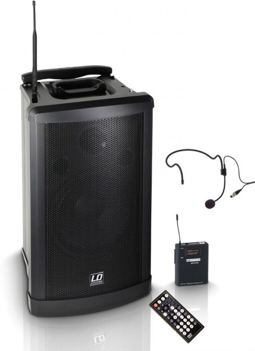 LD Systems Roadman 102 Hs Mobiler Pa Lautsprecher Mit Headset Mikrofon