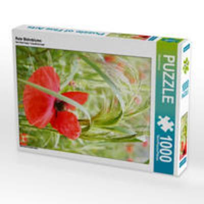 CALVENDO Puzzle Rote Mohnblume 1000 Teile Lege-Größe 48 x 64 cm Foto-Puzzle Bild von Gisela Kruse