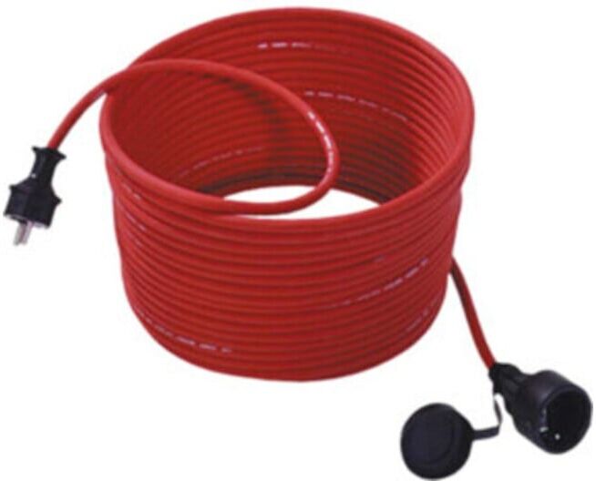 Bachmann Rallonge pour tondeuse 15 m, rouge 343.373 (343.373)