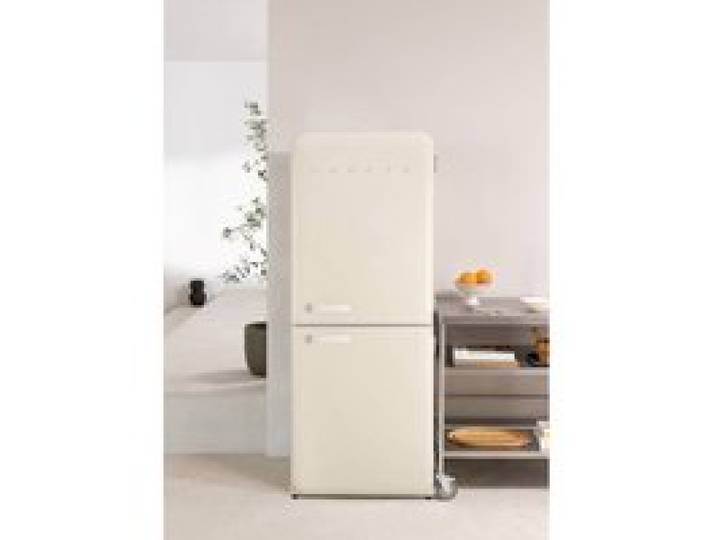 Réfrigérateur combiné rétro - Create - 401L - No Frost - Silencieux - Éclairage intérieur