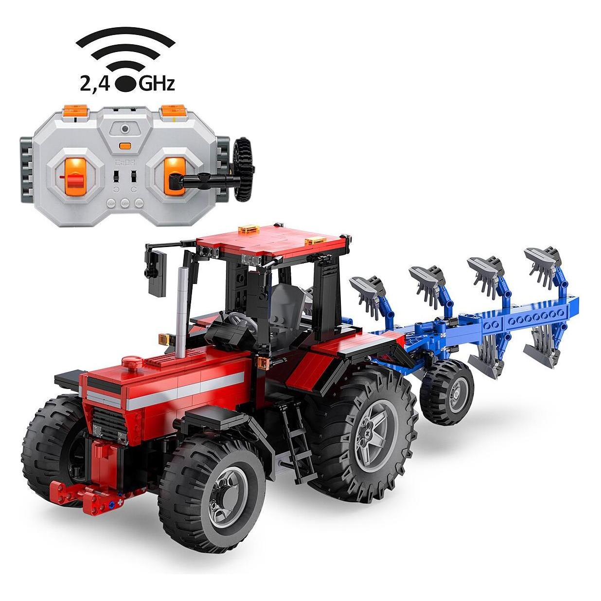 Jamara CaDA Traktor mit Pflug 1:17 2,4GHz Bricks (67436947)