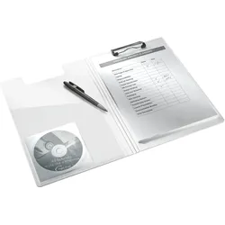 LEITZ Klemmbrettmappe WOW DIN A4 violett