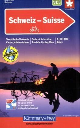 Kümmerly + Frey - Schweiz 1 : 301 000. Touristische Velokarte. (Maßstab: 1:301.000): Touristische Velokarte - Preis vom 01.10.2026 17:08:56 h