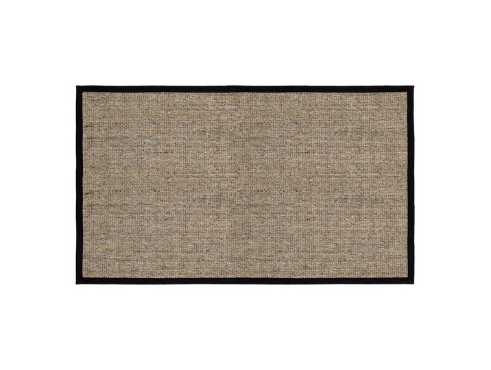 Dixie Jenny Sisal deurmat natuur-zwart 70x120 cm