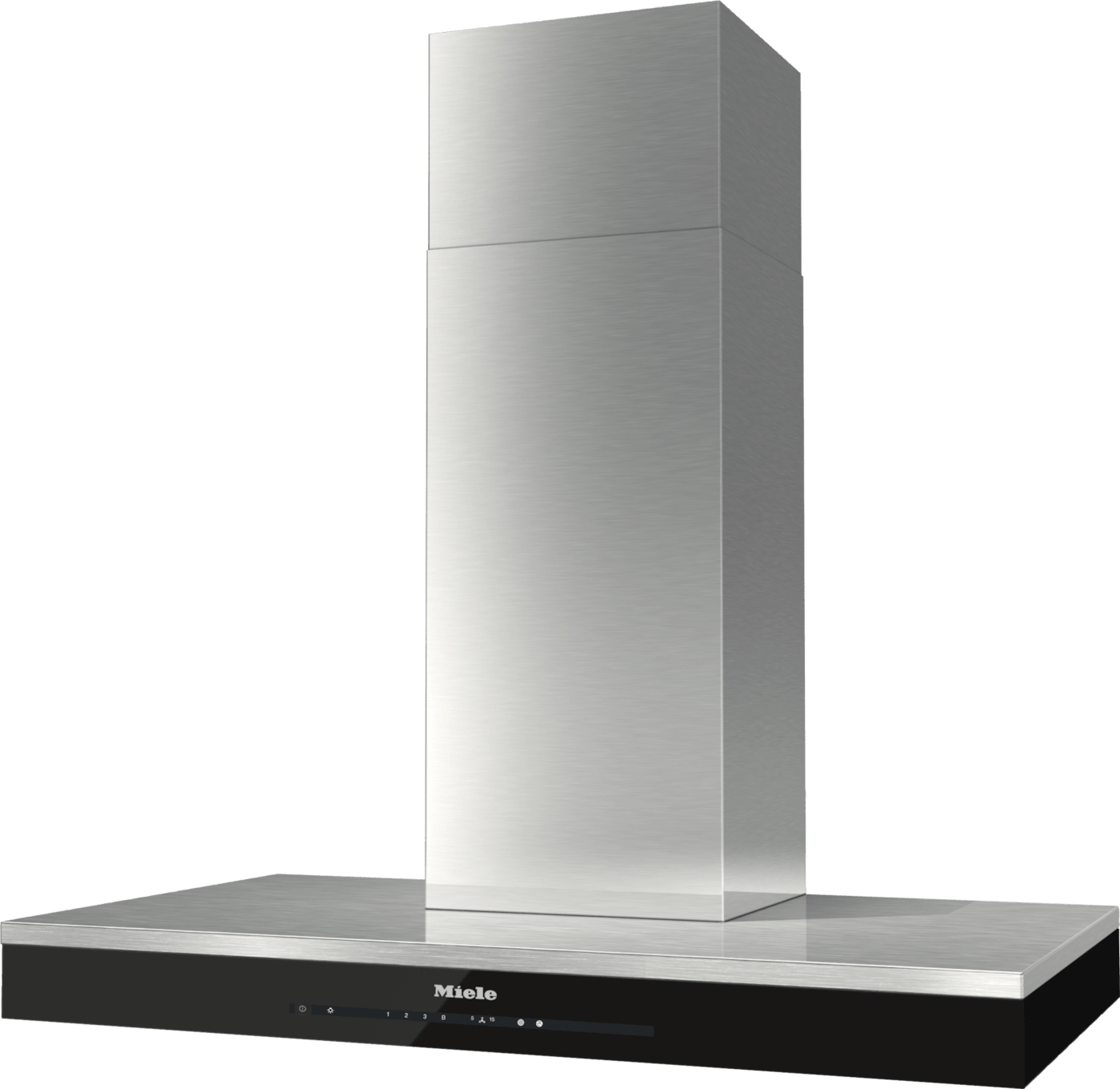 Miele DA6698W Puristic Edition 6000 Abluft/Umluft Dunstabzugshaube/Esse Wand 90 cm (Schwarz, Edelstahl) 10749650