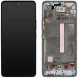 Samsung LCD-Display, Ersatzteil (Display, Samsung Galaxy A53 5G), Mobilgerät Ersatzteile, Weiss