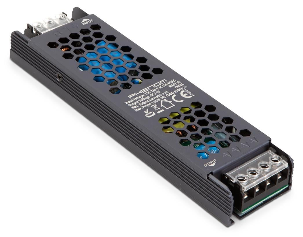 HomeShopXL LED-voeding Transformator voor LED-strips 24V DC 6,25A 150W [55005-24]