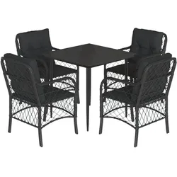 vidaXL, Gartentisch + Balkontisch, Hadonita (Spitzes Bein) (80 x 80 x 74 cm)