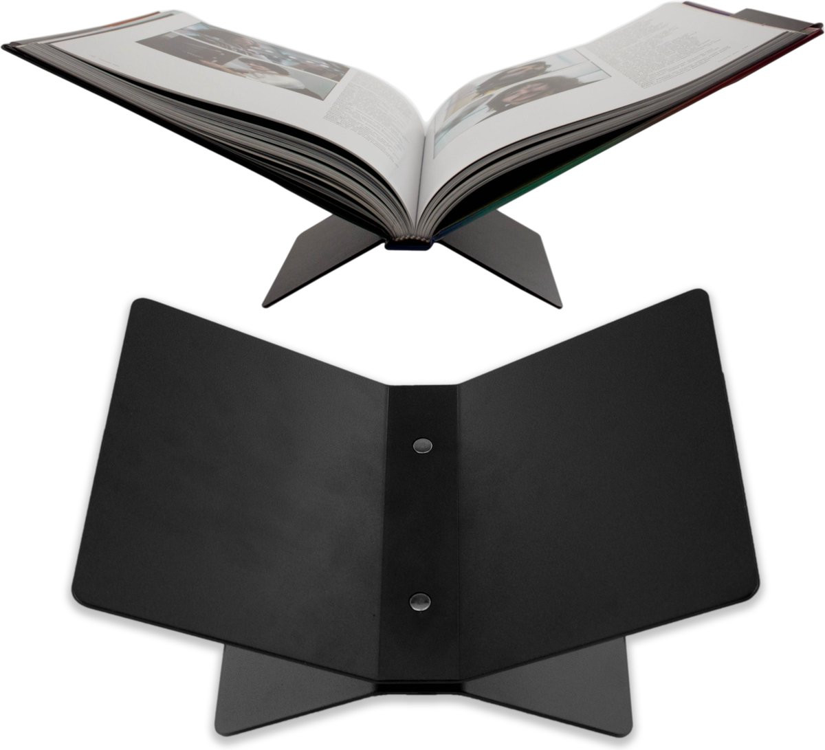 Brute strength Boekensteun Zwart van Metaal