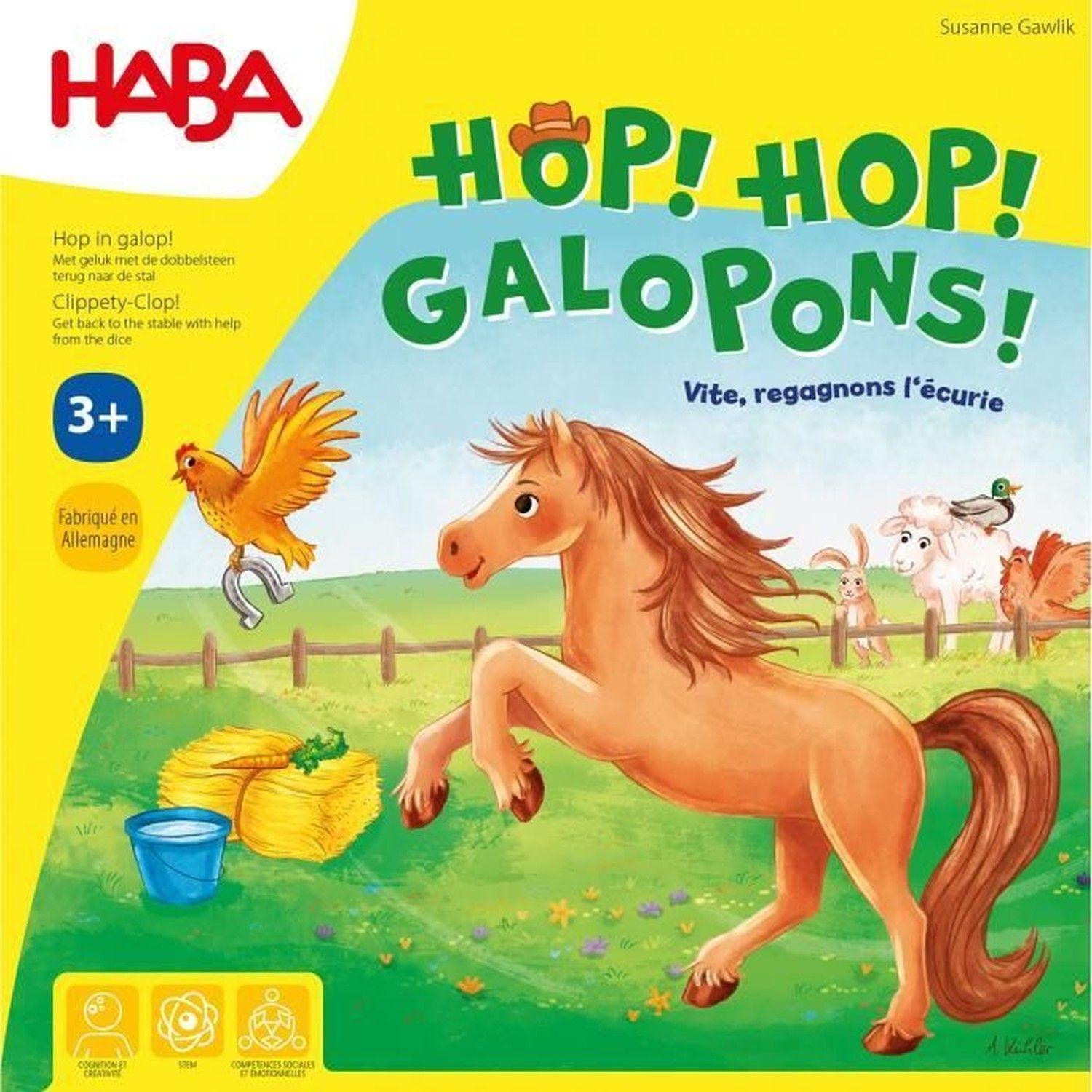Haba Hop! Hop! Let's gallop!