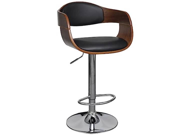 vidaXL Barhocker Bugholz und Kunstleder