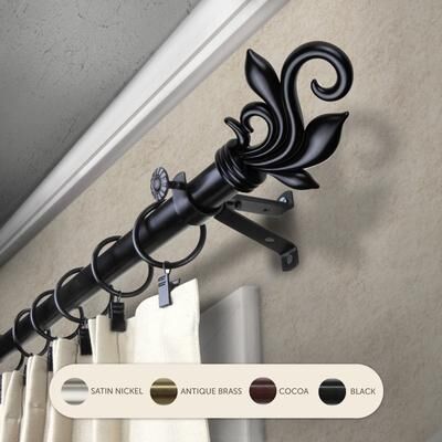 InStyleDesign Rhea Adjustable Curtain Rod