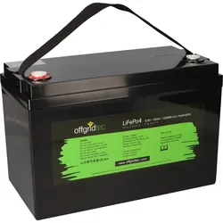 Offgridtec LifePo4 Akku 12/100 12,8V 100Ah mit BMS und Heizmatte 1280Wh mit 0% MwSt nach §12 Abs. 3 UstG