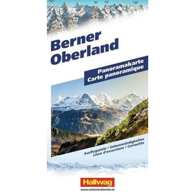 Hallwag Panoramakarte Berner Oberland, Sonstige von , Hallwag, 978-3-8283-3027-6