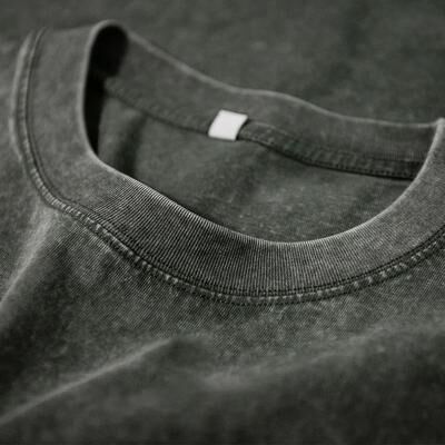 Uplifted Finds Vintage Washed Oversized Cotton T Shirt For Men And Women Casual Streetwear s green