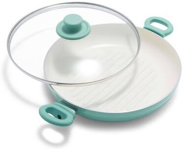 "GreenLife Soft Grip Healthy Ceramic Nonstick 11"" Grill Pan"