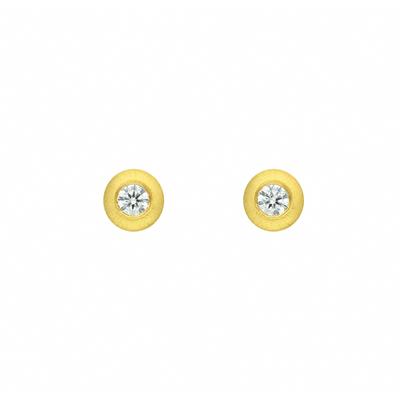 Paar Ohrhänger ADELIA´S, gold, Ohrringe, Damen, Damen, 0,07 VVS = sehr sehr kleine Einschlüsse, Gold
