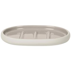 Blomus Seifenschale Sono Moonbeam 66288, beige, aus Keramik, 13 x 10 cm