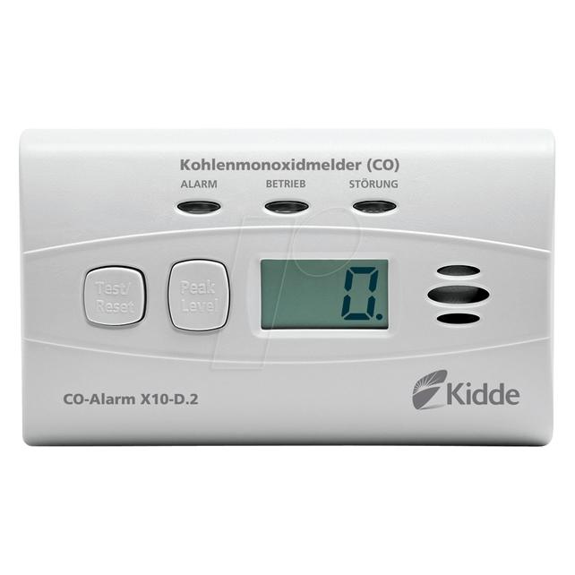 Kidde Kohlenmonoxidmelder X10-D.2 (002518.0202)