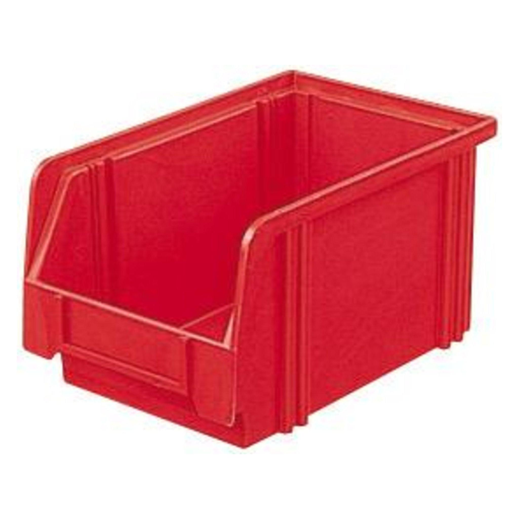 La-Ka-Pe Sichtlagerkasten LK L230/200xB140xH130mm PS rot (LK3 ROT)