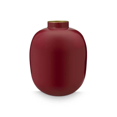 Pip Studio vaas rood, Hoogte: 32 cm