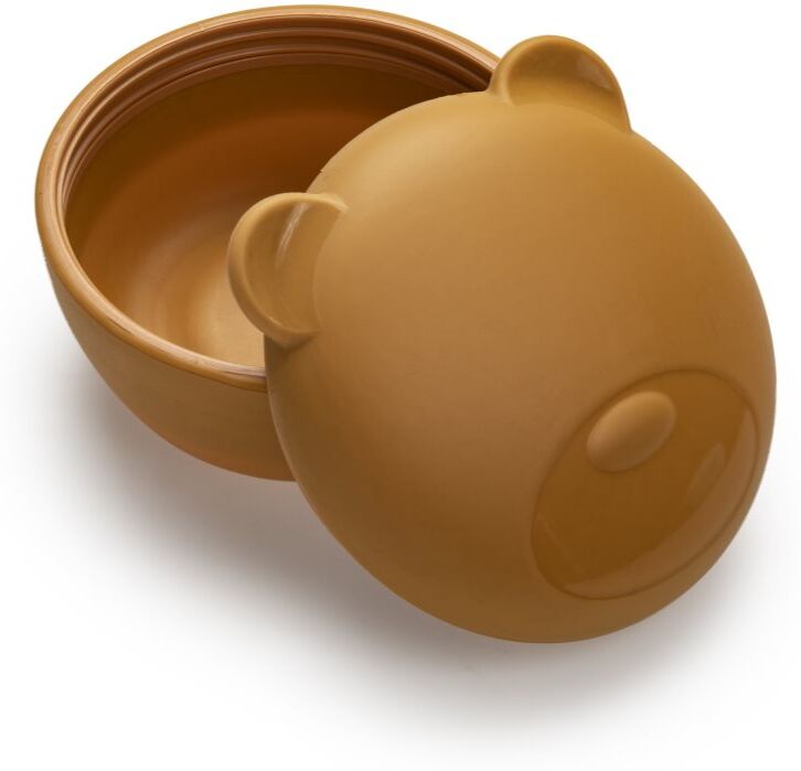 Melii Silicone Bowl with Lid boîte à goûter Bear 350 ml