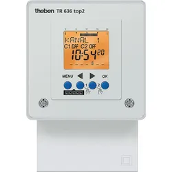 Theben - Digitalschaltuhr TR 636 Top 2, 2 Kanal