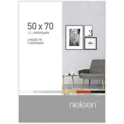 Nielsen Bilderrahmen Pixel Aluminium Weiß glanz / 50 x 70