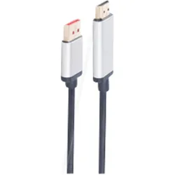 Shiverpeaks -PROFESSIONAL DisplayPort auf HDMI Anschlusskabel, 1,5m (1.50 m), Videokabel, Blau